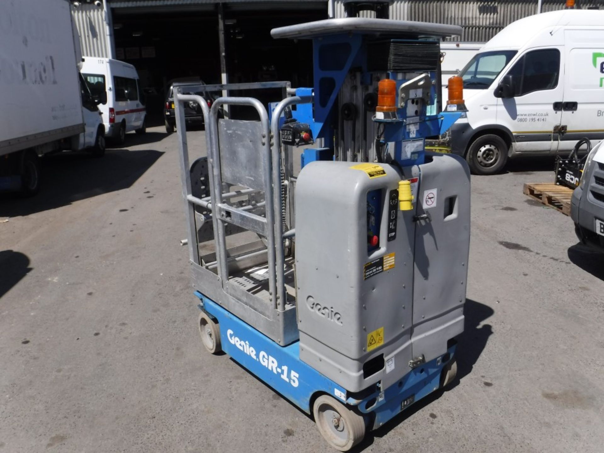 GENIE GR15 6.5m MAST LIFT [NO VAT] - Bild 2 aus 4