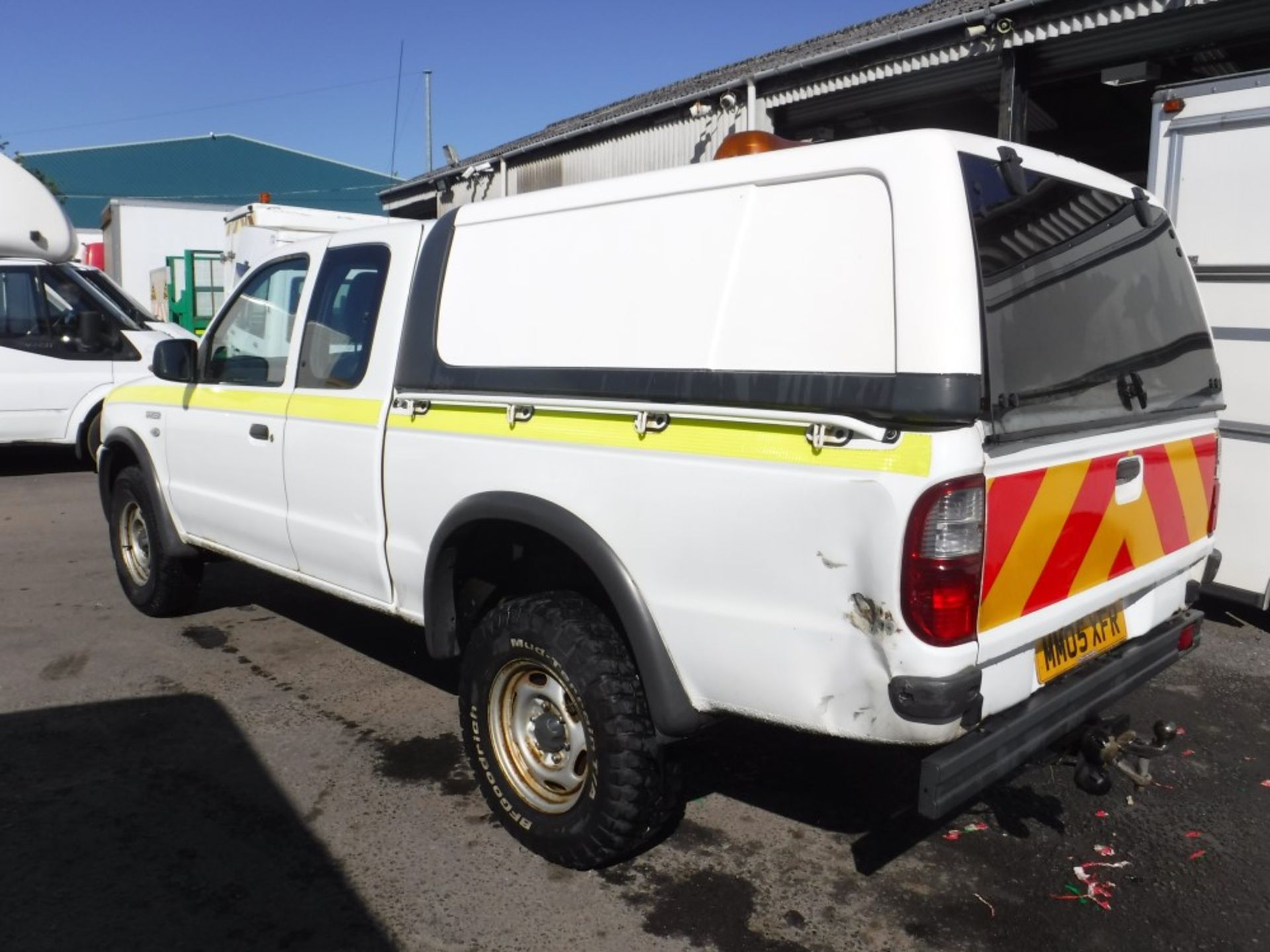 05 reg FORD RANGER SUPERCAB PICKUP (DIRECT COUNCIL) 1ST REG 08/05, TEST 07/18, 101169M, V5 [+ VAT] - Image 3 of 5