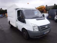 56 reg FORD TRANSIT 100 T350M RWD BOX VAN, 1ST REG 01/07, TEST 10/18, 119657M WARRANTED, V5 HERE,