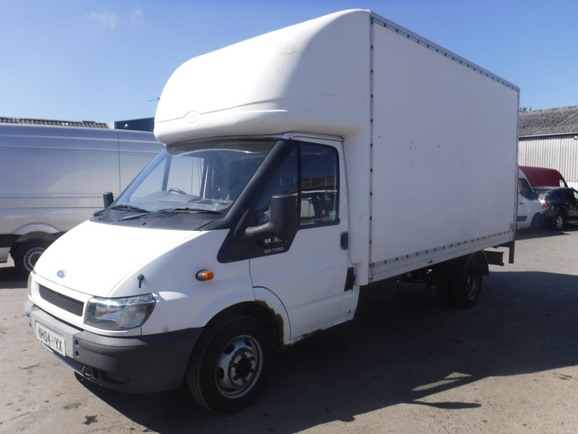 04 reg FORD TRANSIT 350 LWB LUTON VAN, 1ST REG 07/04, TEST 07/18, 171804M NOT WARRANTED, V5 HERE, - Image 2 of 5