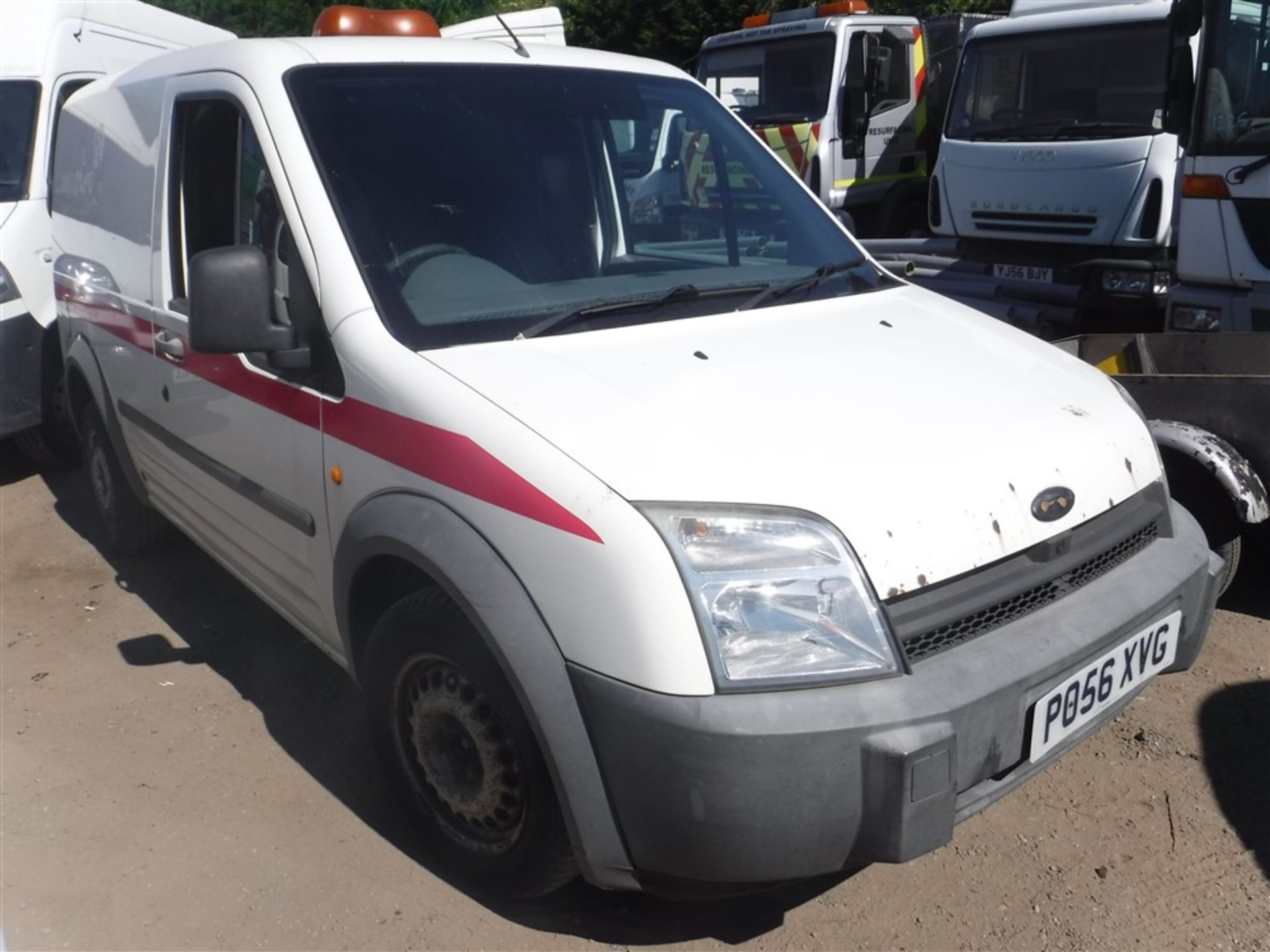 56 reg FORD TRANSIT CONNECT L200 TD SWB (DIRECT COUNCIL) 1ST REG 09/06, TEST 09/18, 104777M, V5