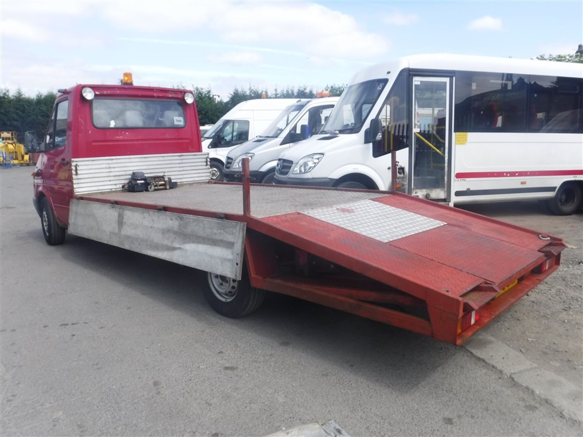 03 reg MERCEDES SPRINTER 311 CDI LWB RECOVERY TRUCK, 1ST REG 05/03, 151617M, V5 HERE, 7 FORMER - Bild 3 aus 5