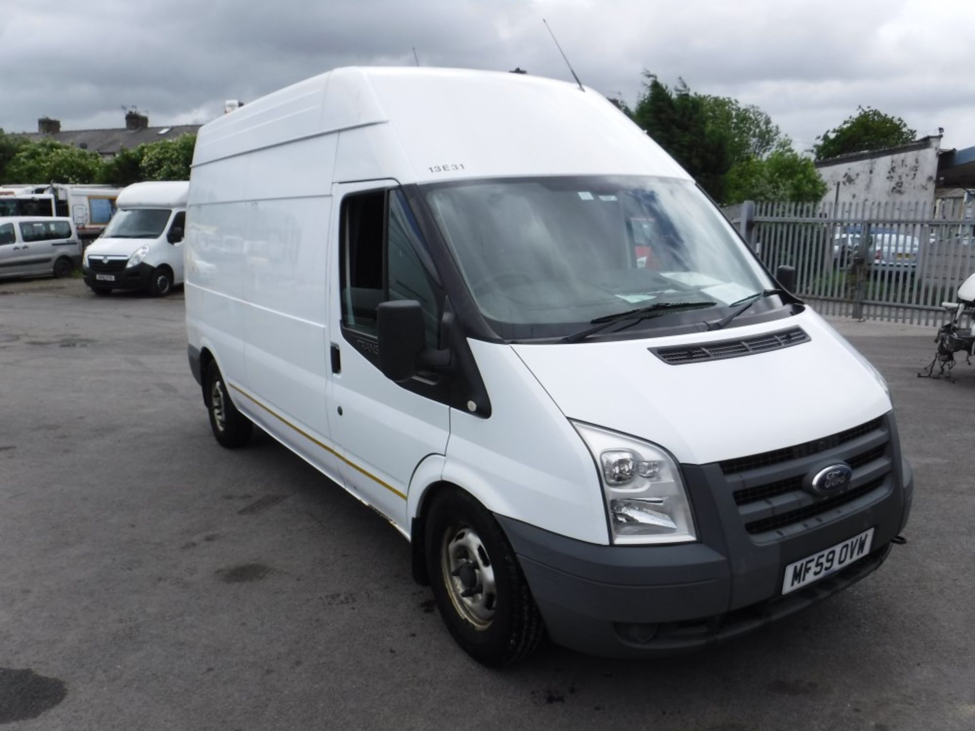 59 reg FORD TRANSIT 115 T350L RWD (DIRECT ELECTRICITY NW) 1ST REG 10/09, TEST 07/18, 94240M, V5