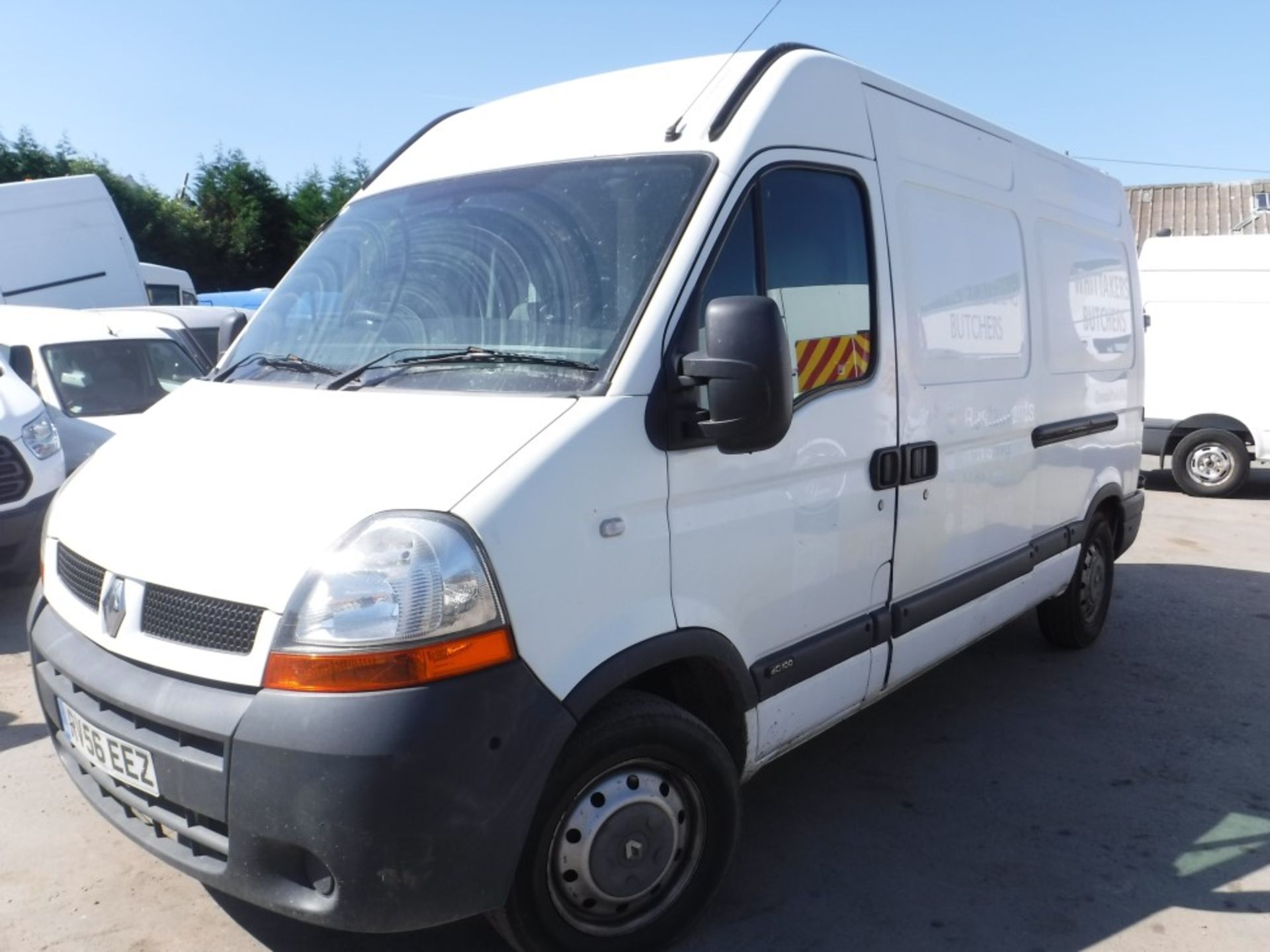 56 reg RENAULT MASTER MM35 DCI 100 MWB PANEL VAN, 1ST REG 09/06, V5 HERE, 1 FORMER KEEPER [NO VAT] - Image 2 of 5