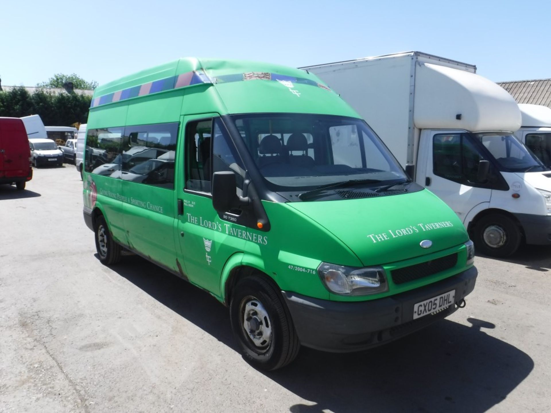 05 reg FORD TRANSIT 350 LWB DISABLED PASSENGER VHEICLE, 1ST REG 03/05, TEST 06/19, 167450M