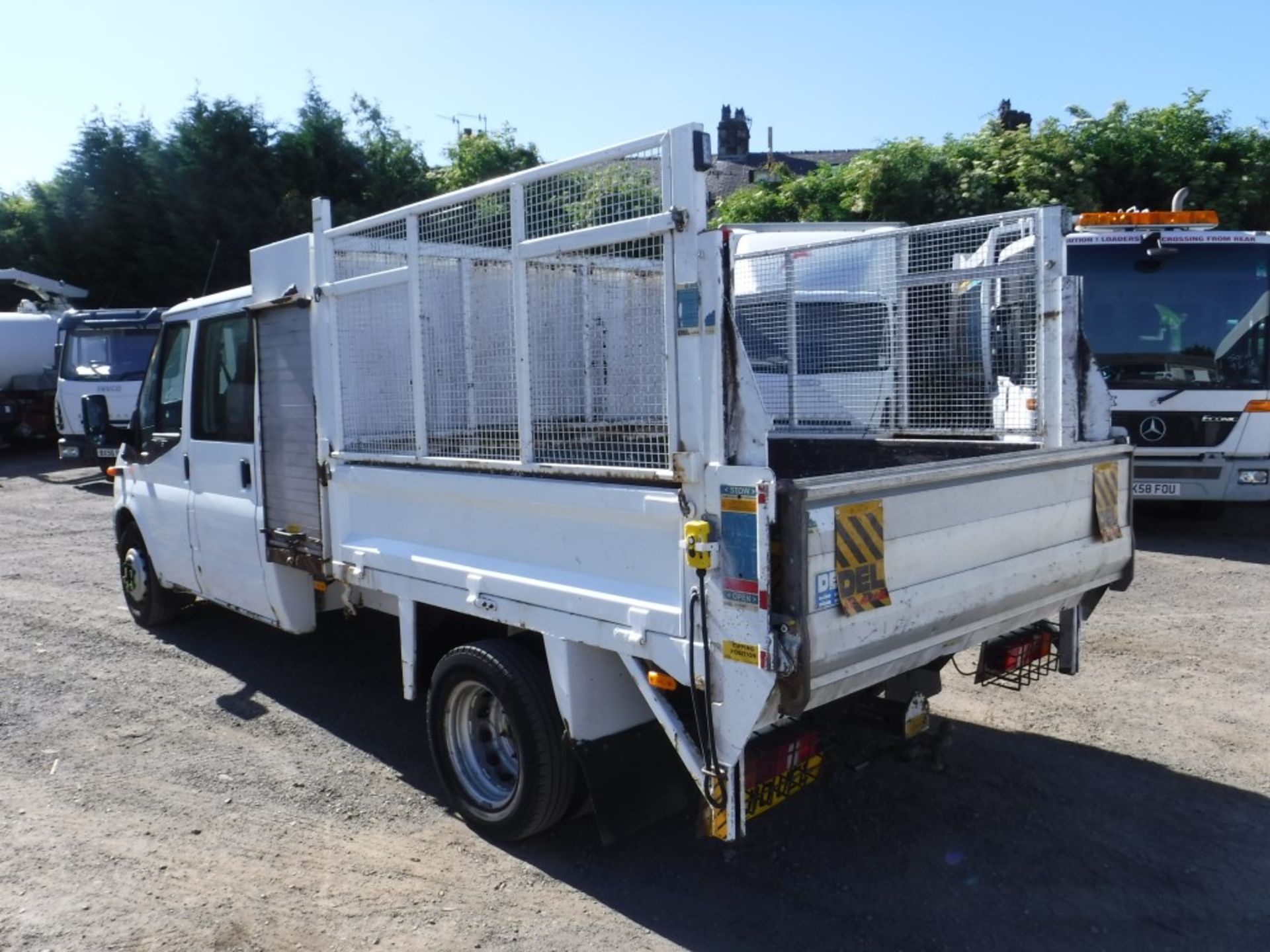 10 reg FORD TRANSIT TIPPER T350L D/C RWD TIPPER (DIRECT COUNCIL) 1ST REG 07/10, TEST 06/19, 46165M - Image 3 of 5