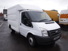 58 reg FORD TRANSIT 100 T350M RWD BOX VAN, 1ST REG 09/08, TEST 08/18, 114936M WARRANTED, V5 HERE,