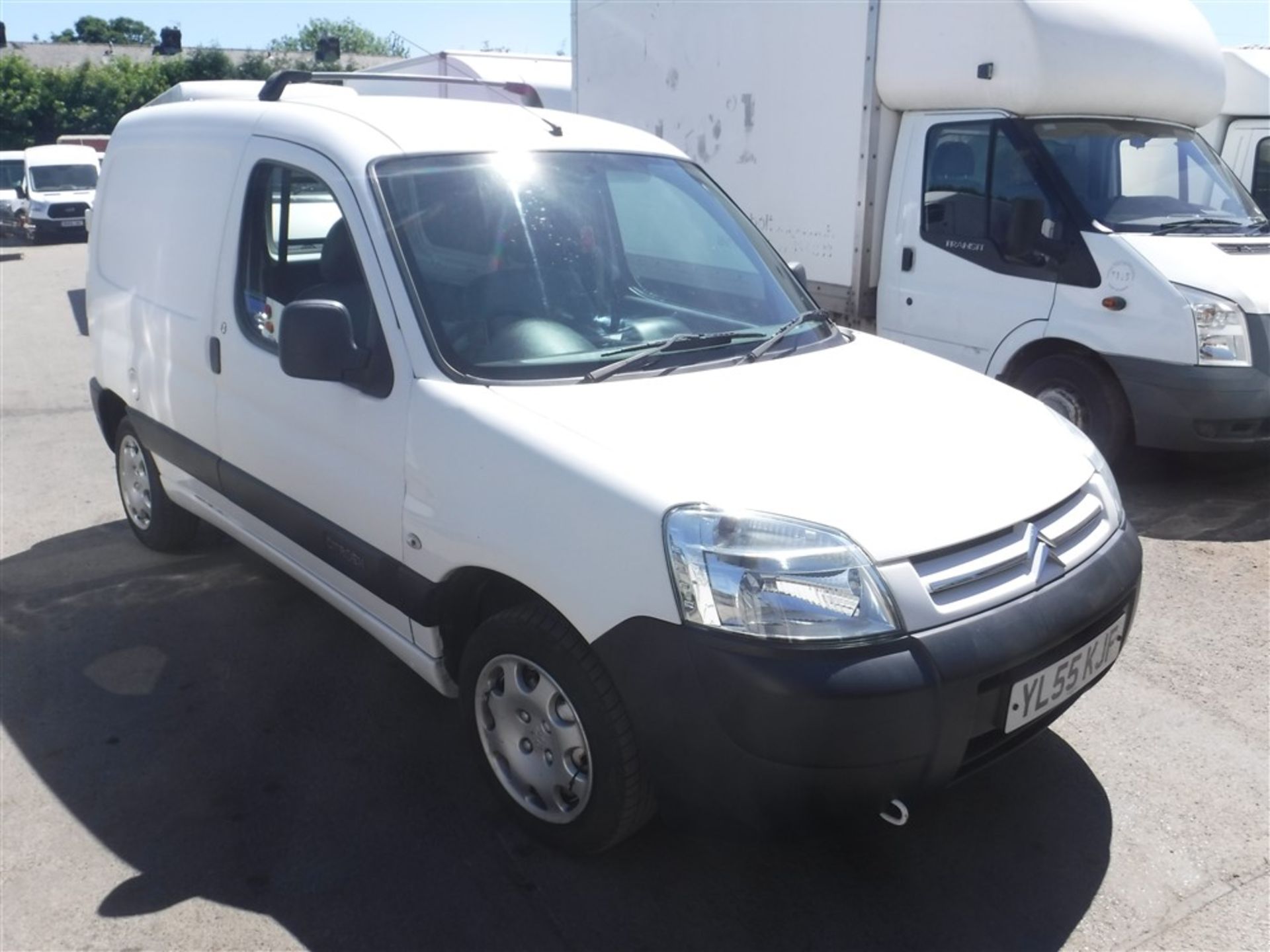 55 reg CITROEN BERLINGO 600D LX, 1ST REG 01/06, TEST 09/18, 73906M WARRANTED, PART V5 - NO GREEN