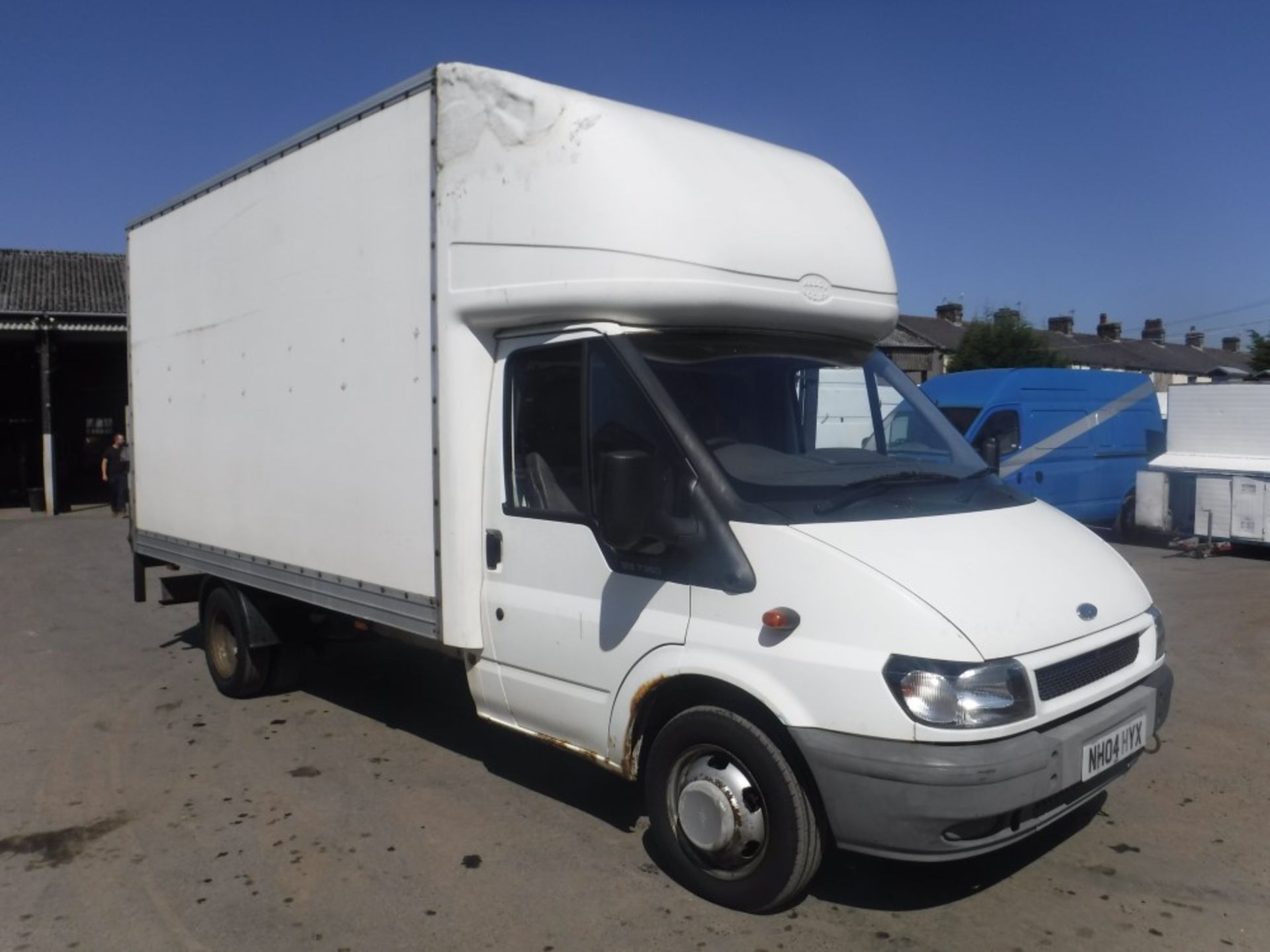 04 reg FORD TRANSIT 350 LWB LUTON VAN, 1ST REG 07/04, TEST 07/18, 171804M NOT WARRANTED, V5 HERE,