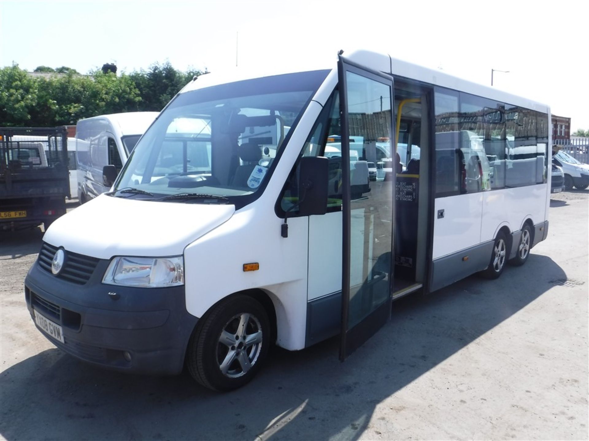 08 reg VW BLUEBIRD TRANSPORTER MINIBUS, 1ST REG 05/08, TEST 12/18, 138782M WARRANTED, V5 HERE, 1 - Image 2 of 6