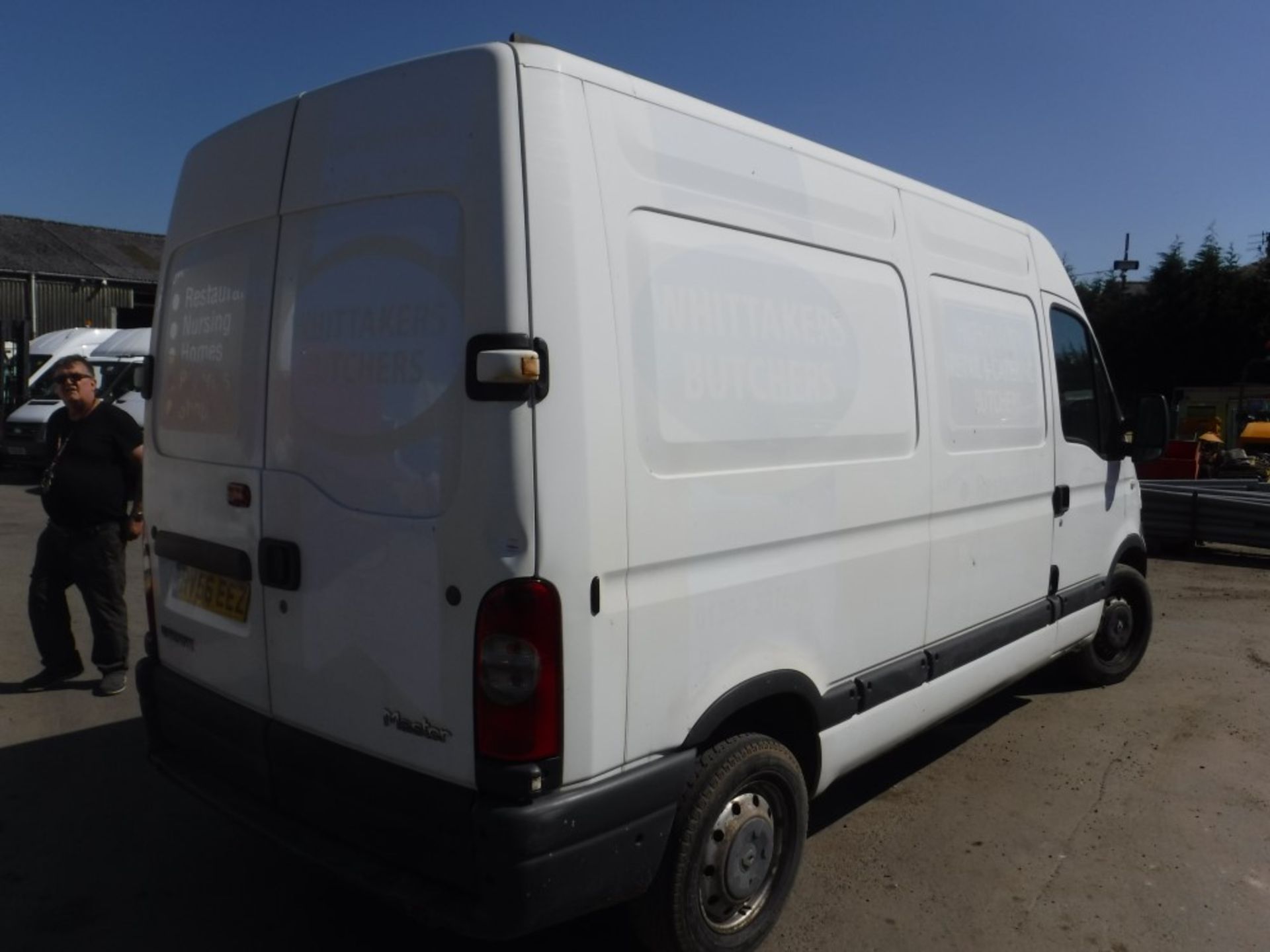 56 reg RENAULT MASTER MM35 DCI 100 MWB PANEL VAN, 1ST REG 09/06, V5 HERE, 1 FORMER KEEPER [NO VAT] - Image 4 of 5