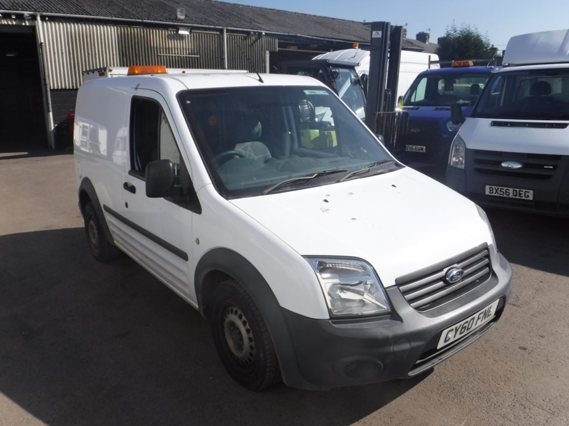 60 reg FORD TRANSIT CONNECT 90 T200 (DIRECT COUNCIL) 1ST REG 12/10, TEST 12/18, 89103M, V5 HERE, 1