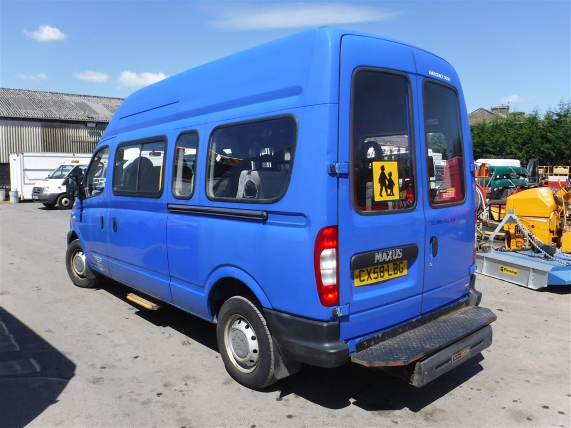 58 reg LDV MAXUS 3.9T 17 SEAT MINIBUS, 1ST REG 12/08, TEST 06/19, 52606M WARRANTED, NO V5 [+ VAT] - Bild 3 aus 6