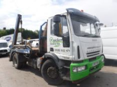 07 reg IVECO EURO4 SKIP LOADER, 1ST REG 06/07, 470187KM NOT WARRANTED, V5 HERE, 3 FORMER