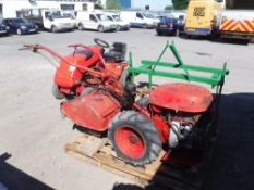CLIFFORD CULTIVATOR MARK 4 PETROL ENGINE WITH PLOUGH ATTACHMENT [NO VAT]