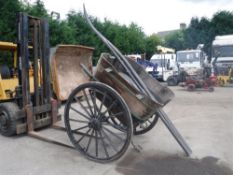 VINTAGE TUB CART & NEW SHAFTS [+ VAT]