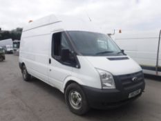 12 reg FORD TRANSIT 350 LWB VAN C/W WINTON ON BOARD COMPRESSOR / GENERATOR, 1ST REG 06/12, TEST 04/