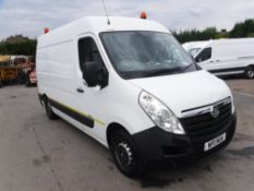 11 reg VAUXHALL MOVANO F3500 CDTI (DIRECT UNITED UTILITIES) 1ST REG 05/11, TEST 05/19, 117865M, V5