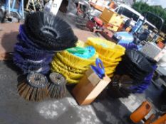 QTY OF ASSORTED SWEEPER BRUSHES (DIRECT COUNCIL) [+ VAT]