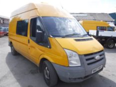 07 reg FORD TRANSIT 100 T350L RWD WELFARE VAN, 1ST REG 03/07, TEST 12/18, 224716M NOT WARRANTED,