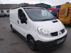 57 reg RENAULT TRAFIC SL27 + DCI 115 VAN, 1ST REG 01/08, TEST 07/19, 164712M WARRANTED, V5 HERE, 1