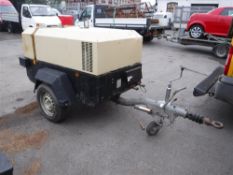 2004 INGERSOL RAND 2 TOOL COMPRESSOR, 2138 HRS NOT WARRANTED [18911]
