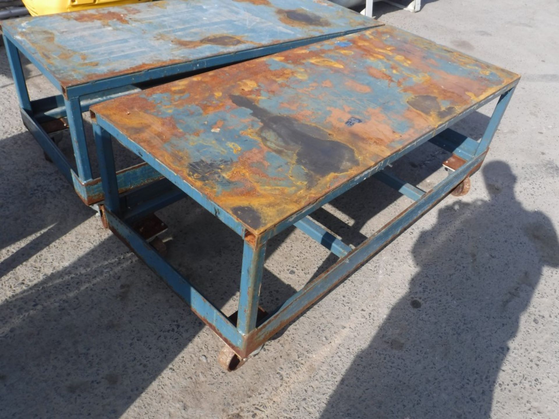 METAL WORK BENCH [NO VAT]