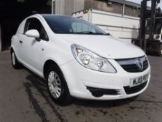 10 reg VAUXHALL CORSA CDTI VAN (DIRECT ELECTRICITY NW) 1ST REG 05/10, TEST 03/19, 102253M, V5 MAY