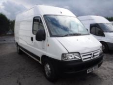 06 reg CITROEN RELAY 1800 TD HDI LWB, 1ST REG 03/06, TEST 01/19, 128628M WARRANTED, V5 HERE, 2