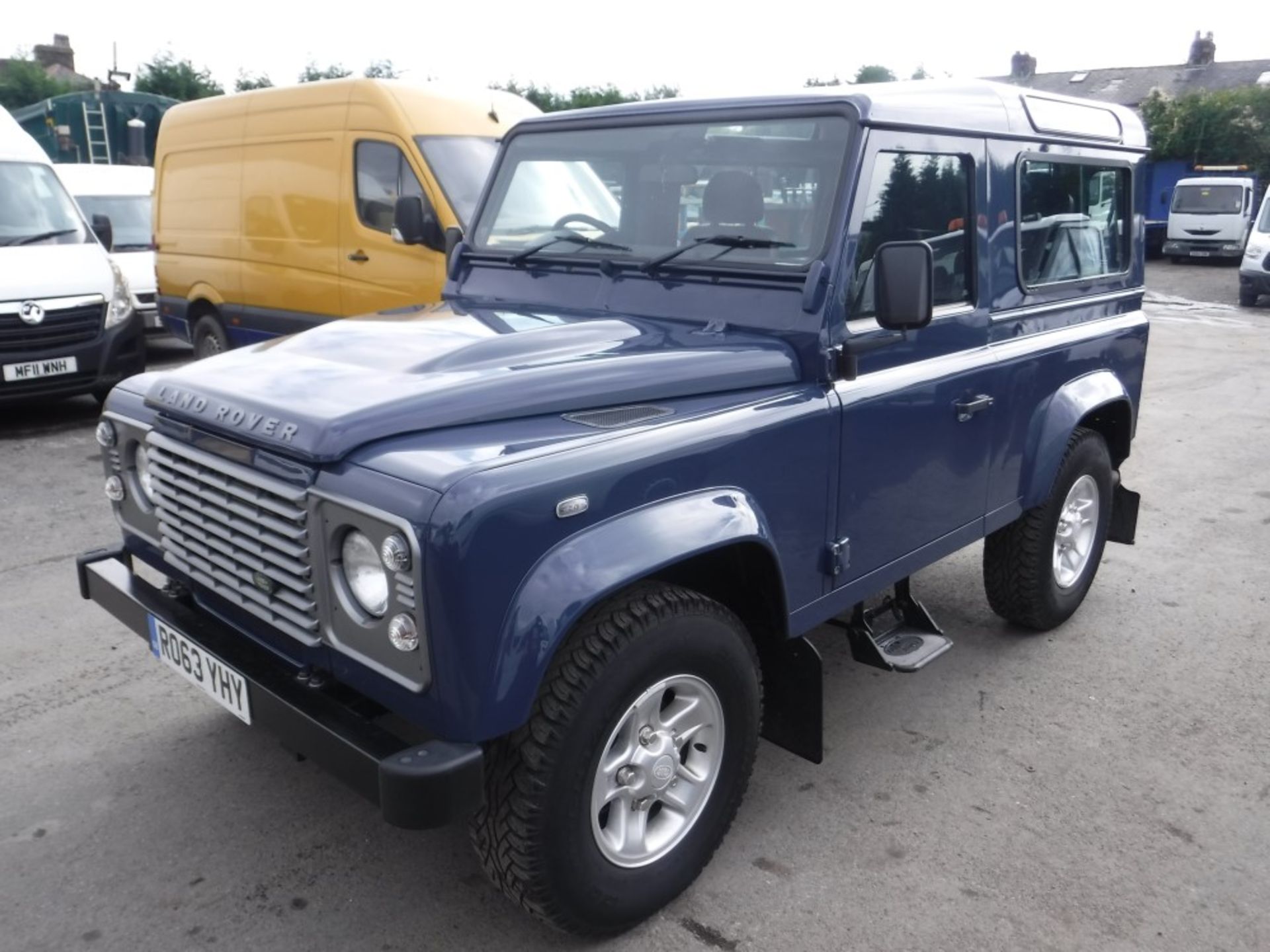 63 reg LANDROVER DEFENDER 90 COUNTY TD , 1ST REG 11/13, TEST 11/18, 48817M, V5 HERE, 1 OWNER FROM - Image 2 of 5