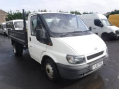 02 reg FORD TRANSIT 350 MWB TD TIPPER, 1ST REG 06/02, TEST 04/19, 172462KM, V5 HERE, 2 FORMER