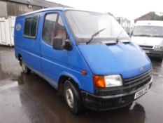 G reg FORD TRANSIT 100 VAN, 1ST REG 08/89, 35268M NOT WARRANTED, V5 HERE, 5 FORMER KEEPERS [NO VAT]