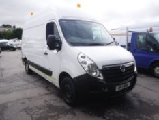 11 reg VAUXHALL MOVANO F3500 CDTI (DIRECT ELECTRICITY NW) 1ST REG 08/11, 161688M, V5 HER, 1 OWNER