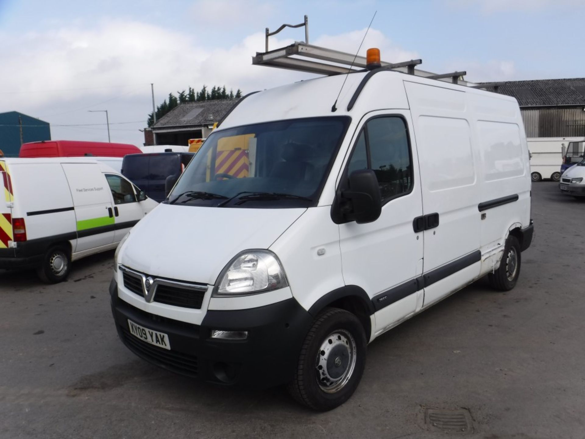 09 reg VAUXHALL MOVANO 3500 CDTI MWB, 1ST REG 03/09, TEST 11/18, 133130M WARRANTED, V5 HERE, 1 OWNER - Image 2 of 5