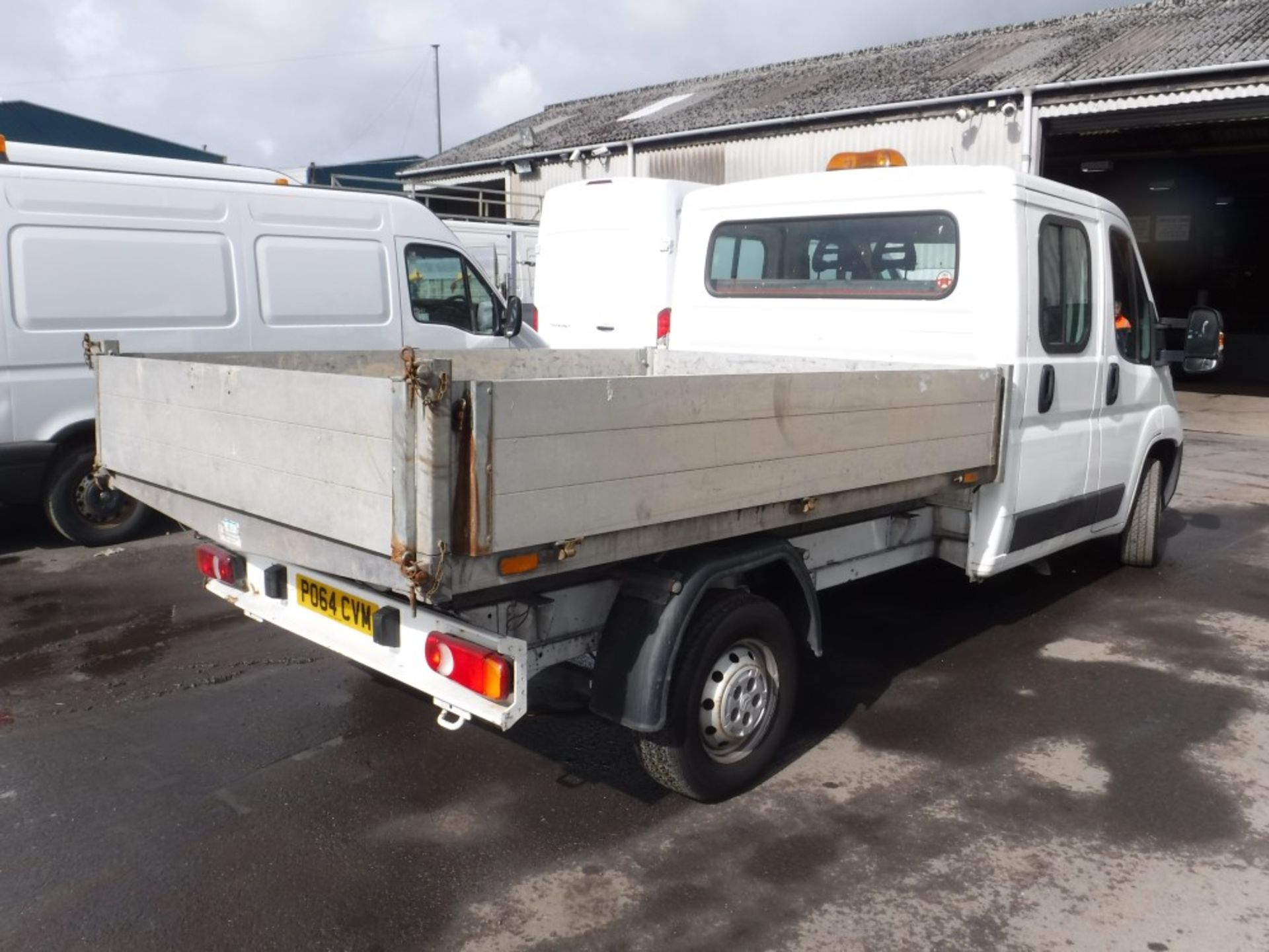 64 reg CITROEN RELAY 35 HDI TIPPER, 1ST REG 12/14, TEST 01/19, 91782M, V5 HERE, 1 FORMER KEEPER [+ - Image 4 of 5