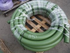 30MTS 3" OLIVE GREEN SUCTION HOSE (15) [NO VAT]