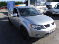 09 reg MITSUBISHI OUTLANDER 4WORK LWB, 1ST REG 04/09, TEST 04/19, 186667M, V5 HERE, 1 OWNER FROM NEW