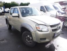 08 reg MAZDA BT-50 TS 4x4, 1ST REG 06/08, TEST 05/19, 94277M, V5 HERE, 3 FORMER KEEPERS [NO VAT]