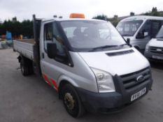 58 reg FORD TRANSIT 140 T350M RWD TIPPER, 1ST REG 11/08, 338463KM WARRANTED, V5 HERE, 1 OWNER FROM