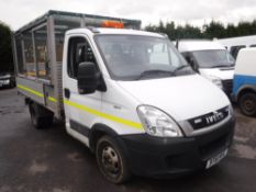 61 reg IVECO DAILY 35C11 MWB CAGED TIPPER (DIRECT COUNCIL) 1ST REG 12/11, TEST 12/18, 107808M, V5