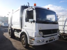 57 reg MERCEDES 1518L REFUSE WAGON (DIRECT COUNCIL) 1ST REG 11/07, 328007KM, V5 HERE, 1 OWNER FROM