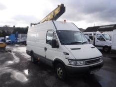 55 reg IVECO DAILY 50C14 CHERRY PICKER, 1ST REG 09/05, 244608KM WARRANTED, V5 HERE, 1 OWNER FROM NEW