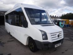 57 reg VW CRAFTER CR50 LWB MINIBUS (DIRECT COUNCIL) 1ST REG 10/07, 85890M, V5 HERE, 1 OWNER FROM NEW