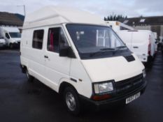 H reg RENAULT TRAFIC MOTORHOME, 1ST REG 09/90, 94624M NOT WARRANTED, 7 FORMER KEEPERS (BRAKES