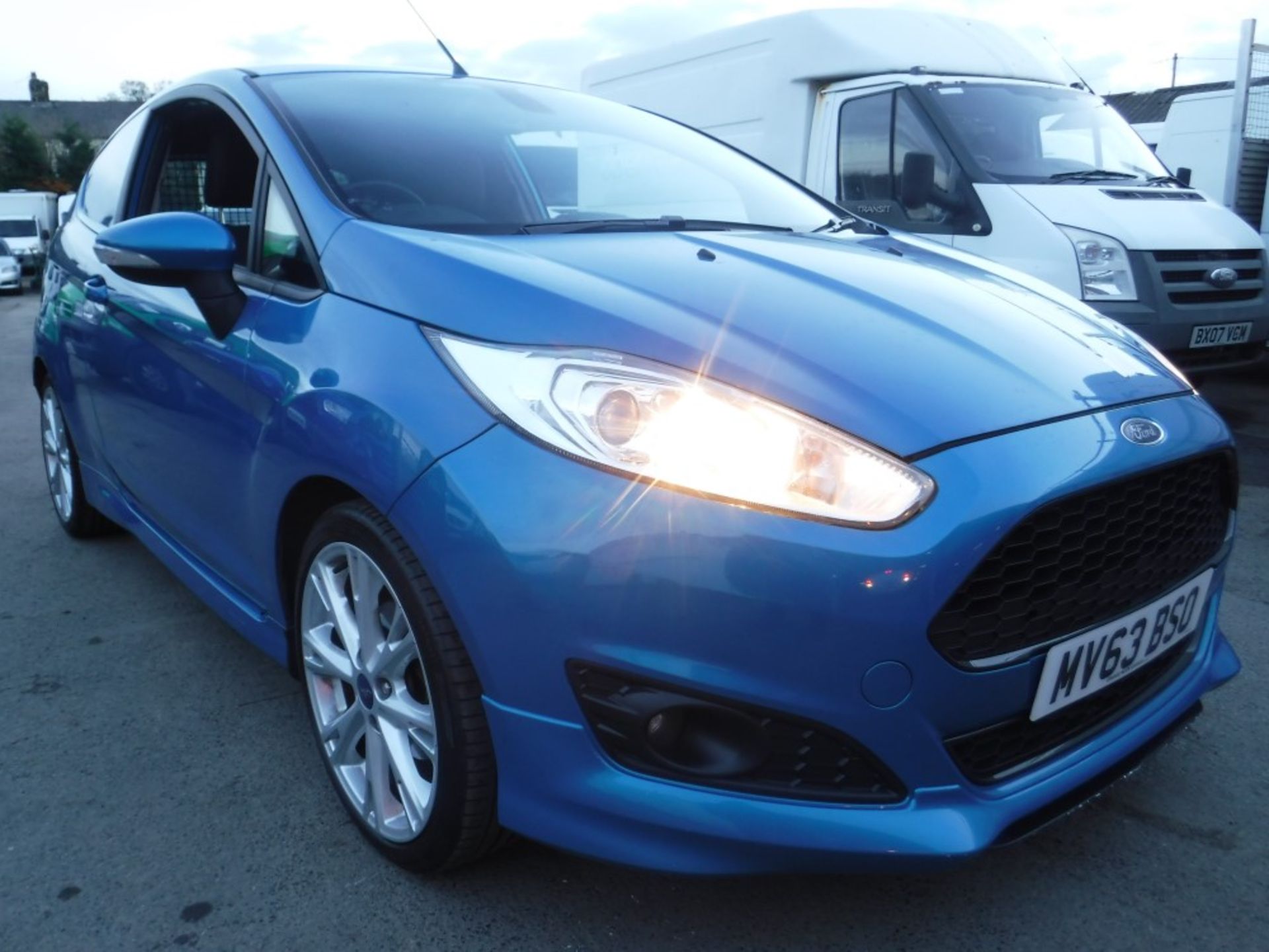 63 reg FORD FIESTA SPORT TDCI VAN, 1ST REG 09/13, TEST 09/19, 161170M WARRANTED, V5 HERE, 1 FORMER