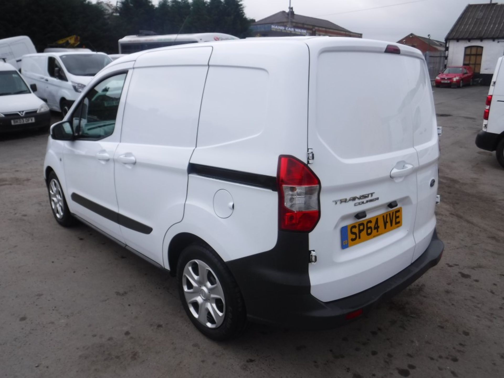 64 reg FORD TRANSIT COURIER TREND TDCI, 1ST REG 12/14, TEST 12/18, 144062M WARRANTED, V5 HERE, 1 - Image 4 of 6