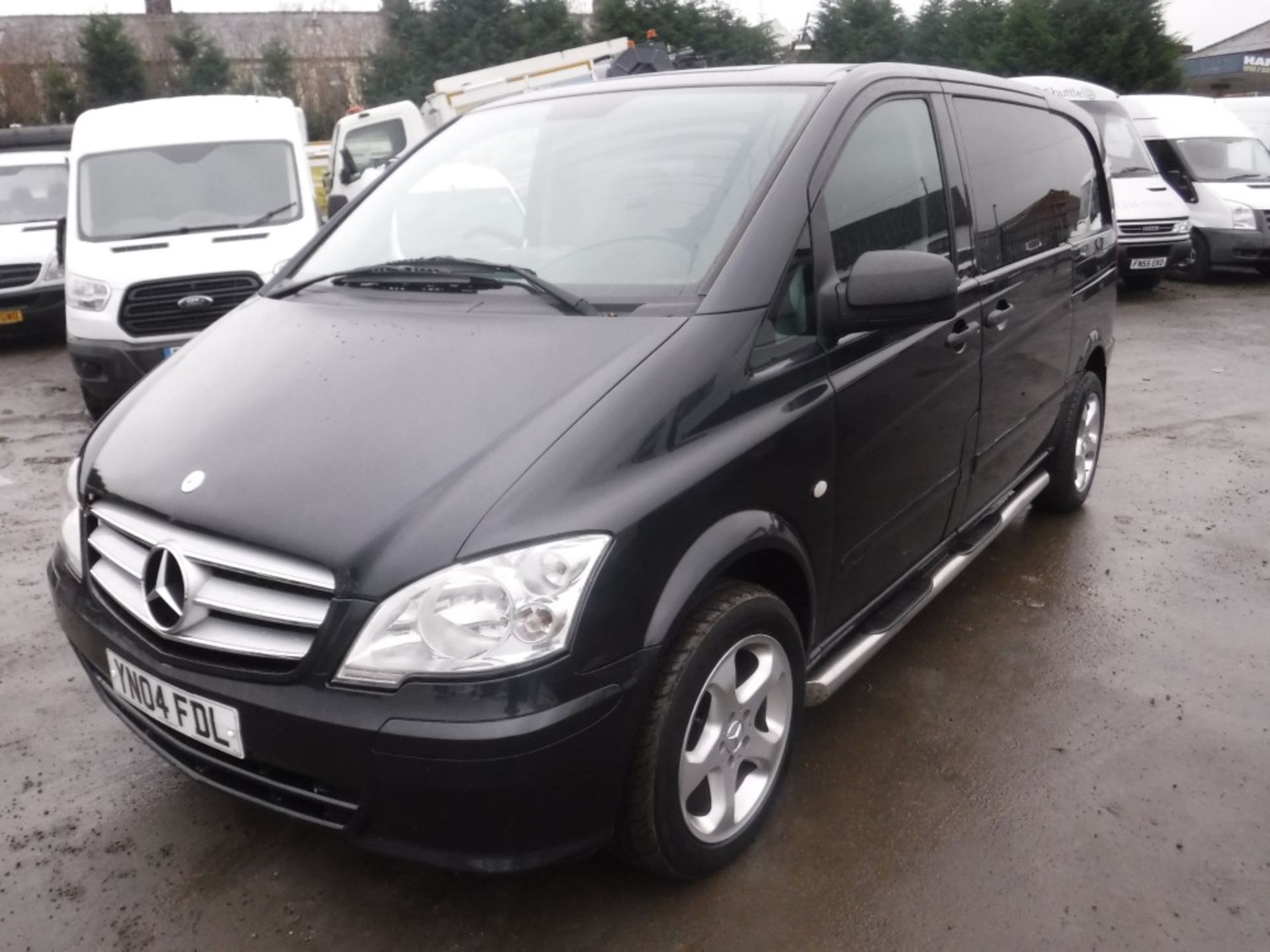 04 reg MERCEDES VITO 115 CDI COMPACT VAN, 1ST REG 03/04, TEST 04/19, 185933M NOT WARRANTED, V5 HERE, - Image 2 of 7