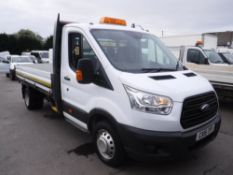 15 reg FORD TRANSIT 350 DROPSIDE, 1ST REG 03/15, TEST 06/19, 105282M WARRANTED, NO V5 [+ VAT]