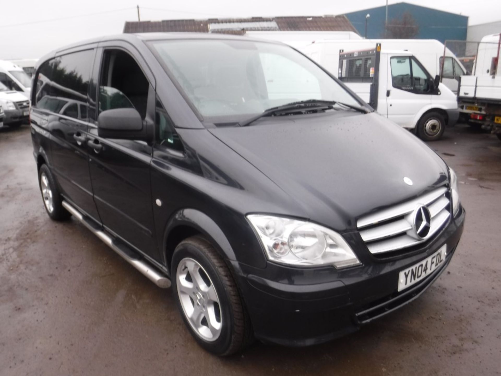 04 reg MERCEDES VITO 115 CDI COMPACT VAN, 1ST REG 03/04, TEST 04/19, 185933M NOT WARRANTED, V5 HERE,