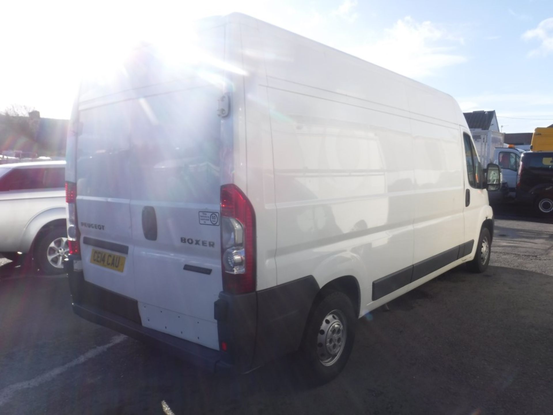 14 reg PEUGEOT BOXER 335 L3H2 HDI, 1ST REG 03/14, 100364M WARRANTED, V5 HERE, 1 FORMER KEEPER [+ - Image 4 of 6